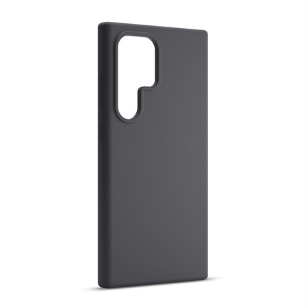 Etui Etteri Silicone Case do Samsung Galaxy S24 Ultra czarne