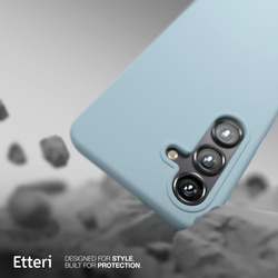 Etui Etteri Silicone Case do Samsung Galaxy S24 jasnoniebieskie