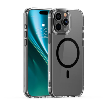 Etui Etteri Color Mag do iPhone 15 Pro 6,1" czarne