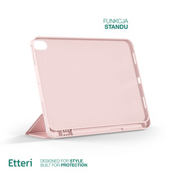 Etui Etteri do Apple iPad Pro 2024 11' jasnoróźowe