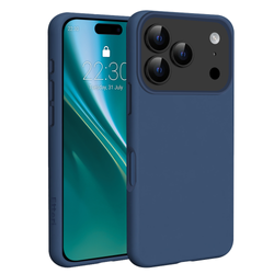 Etui Etteri Silicone Mag do iPhone 17 Pro Max ciemnoniebieskie