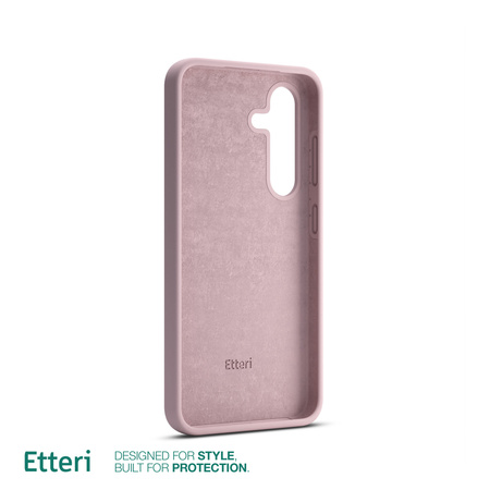 Etui Etteri Silicone Case do Samsung Galaxy S24 Plus jasnoróżowe