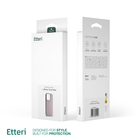 Etui Etteri Silicone Case do Samsung Galaxy S24 Plus jasnoróżowe