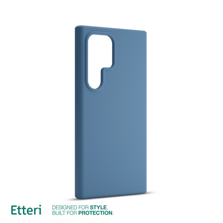 Etui Etteri Silicone Case do Samsung Galaxy S25 Ultra ciemnoniebieskie