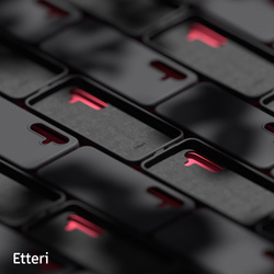 Etui Etteri Silicone Case do Samsung Galaxy S25 Ultra czarne