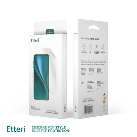 Etteri szkło hybrydowe do iPhone 15 Pro 6,1"