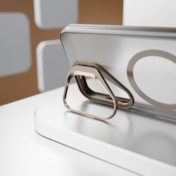 Nakładka Etteri Morning Fog do Samsung S25 brązowa