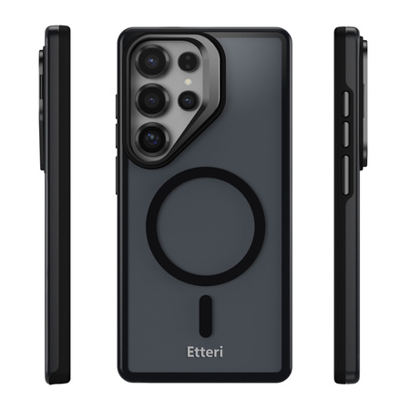 Nakładka Etteri Morning Fog do Samsung S25 Ultra czarna