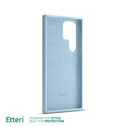 Etui Etteri Silicone Case do Samsung Galaxy S25 Ultra jasnoniebieskie