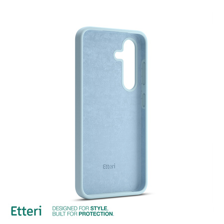Etui Etteri Silicone Case do Samsung Galaxy S23 Plus jasnoniebieskie
