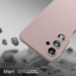 Etui Etteri Silicone Case do Samsung Galaxy A34 5G jasnoróżowe