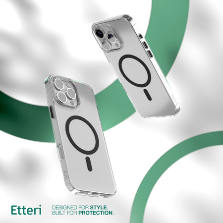 Etui Etteri Color Mag do iPhone 16 Pro Max 6,9" czarne