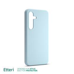 Etui Etteri Silicone Case do Samsung Galaxy S25 Plus jasnoniebieskie