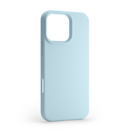 Etui Etteri Silicone Case do iPhone 16 Pro Max 6,9" jasnoniebieskie