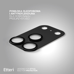 Etteri pełna ochrona aparatów do iPhone 17 Pro czarna