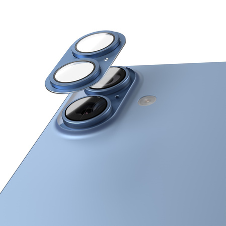 Etteri pełna ochrona aparatów do iPhone 17 niebieska