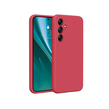 Etui Etteri Silicone Case do Samsung Galaxy A55 5G malinowe
